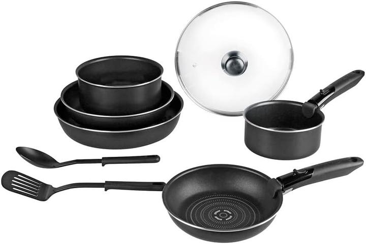 Actual product image Sitram Aluminum Cookware Set (Frying pan, Pot, Aluminium)