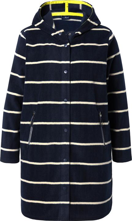 Produktbild Laurasøn Lange Fleecejacke, Kapuze, Langarm (50)
