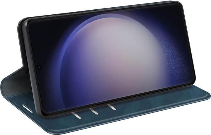 Actual product image Cover-Discount Stand flip case cover blue (Samsung Galaxy S24 Ultra)