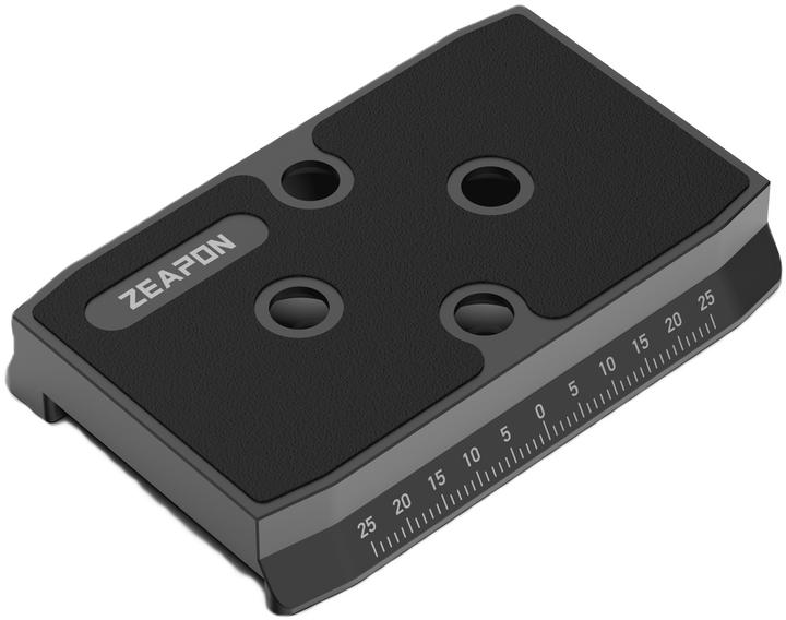 Zeapon Zeapon-Schnellmontageplatte für das Manfrotto-System (Stativ Schnellwechselplatte)
