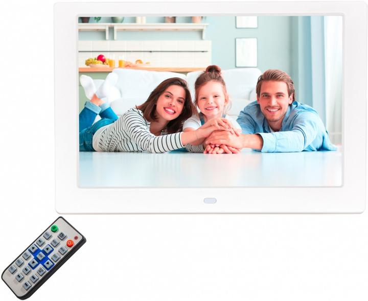 Actual product image Sencor SDF 1081 WH Digitaler Foto Rahmen (10.10", 1366 x 768 pixels)