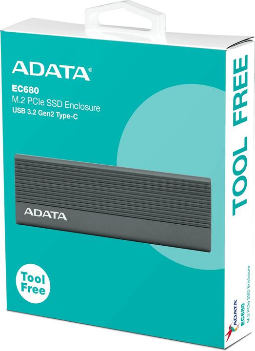 Actual product image Adata Externe SSD M.2 Gehäuse EC680 USB3.2C 10Gbps (M.2)