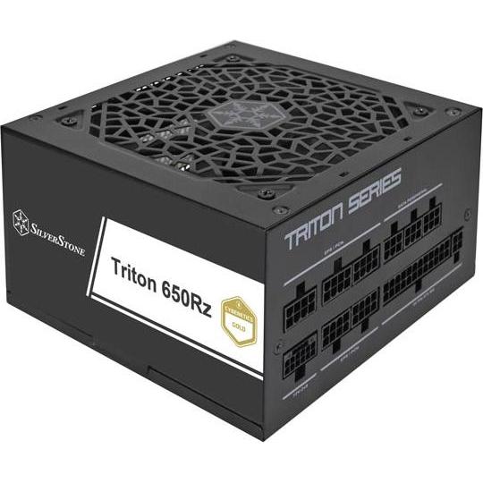Silverstone SST-TR065R-GM - Triton 650Rz Cybenetics Gold 650W PCIe 5 Fully Modular ATX Power Supply (650 W), Alimentatore PC, Nero