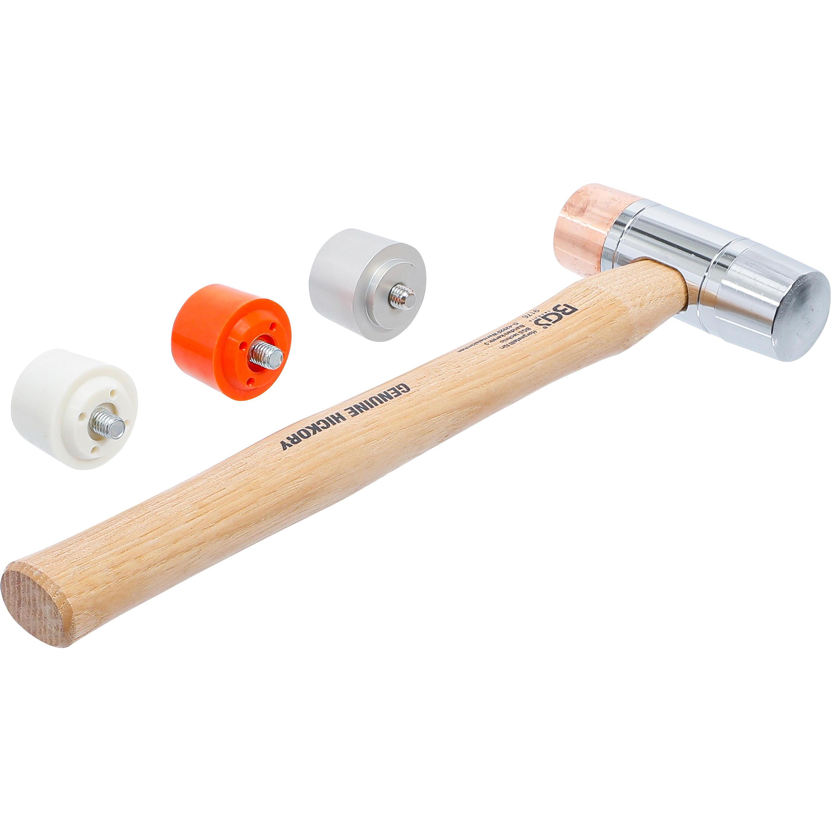 Thumbnail - BGS, Hammer, Wechselkopf-Hammer Hickory-Stiel Ø 35 mm (1310 g)