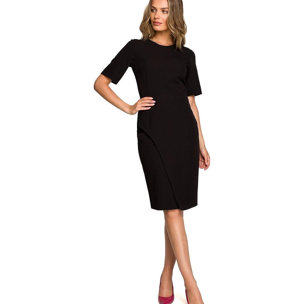 Stylove, Kleider, Alltagskleid, Schwarz, (M)
