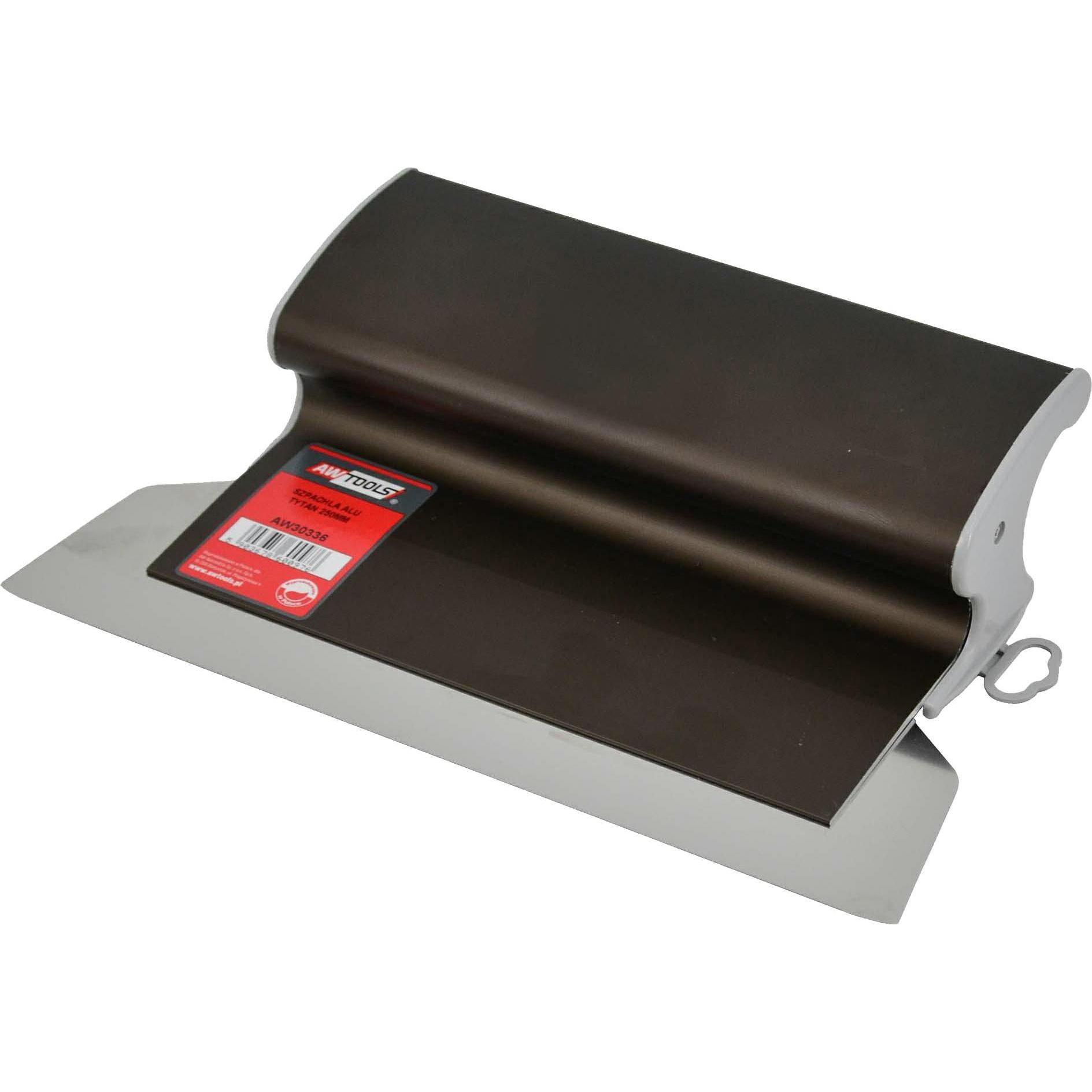 Awtools, Cazzuola + Spatola, Szpachla Aluminiowa Wykończeniowa Tytan Professional Tytan Professional 250mm (25 cm)