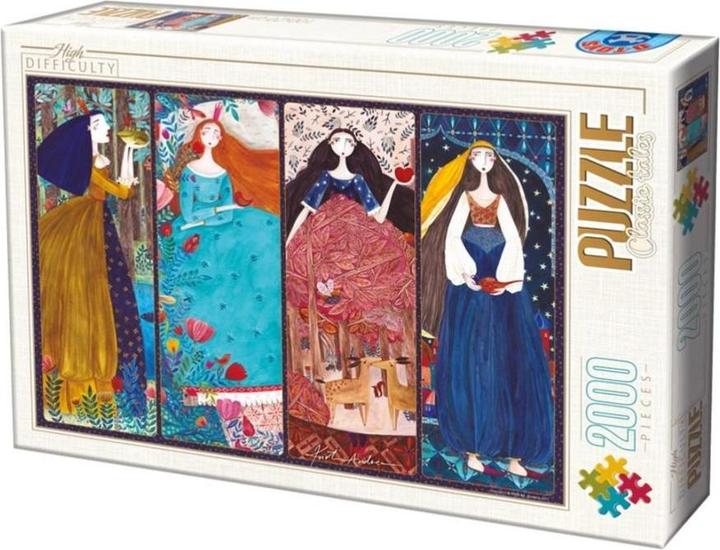Immagine prodotto D-Toys Puzzle 2000 pezzi Kurti Andi - Collage (2000 pezzi)