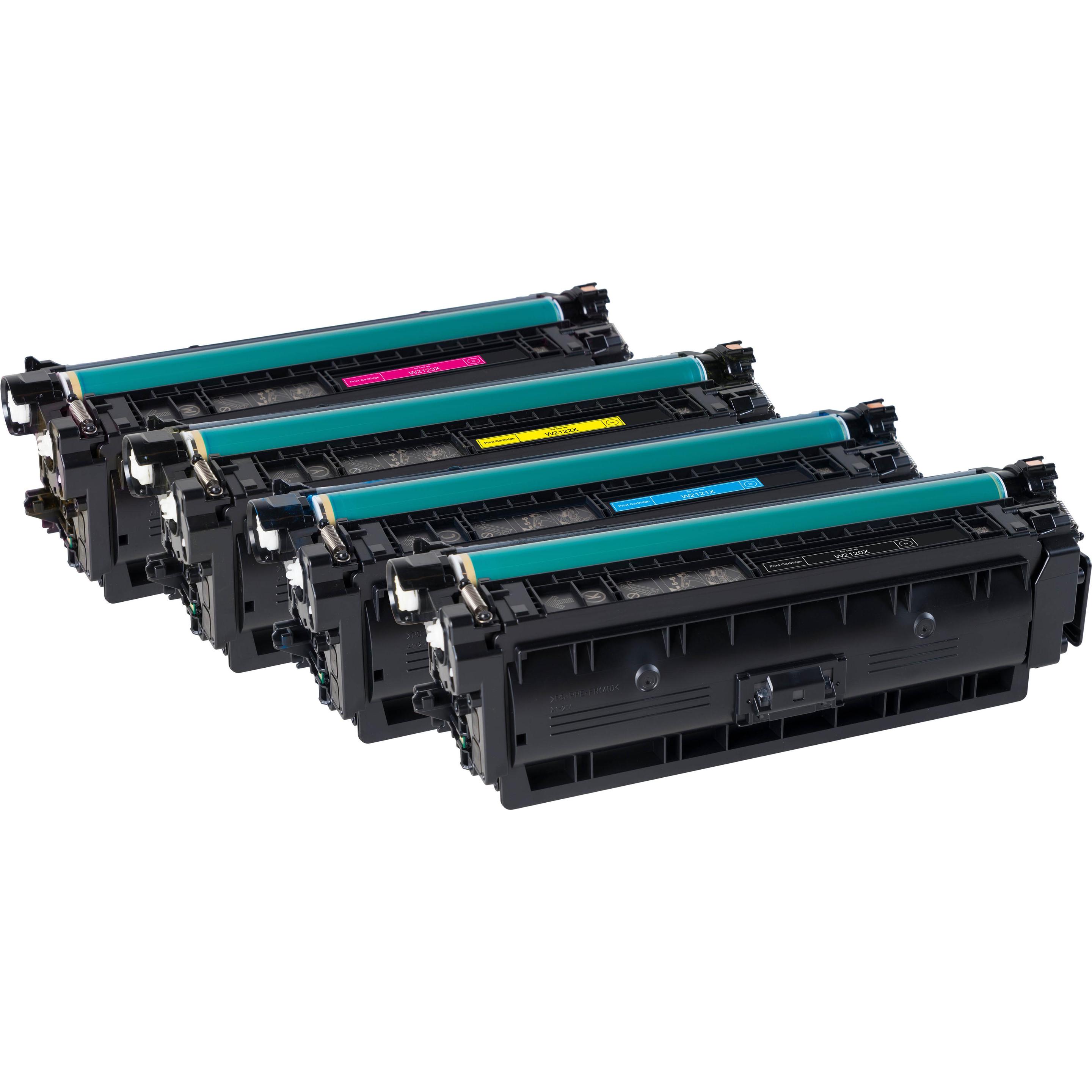  Tonerfabrik Toner SET W2120X / 212X Set mit allen vier Farben - Galaxus Illustration 