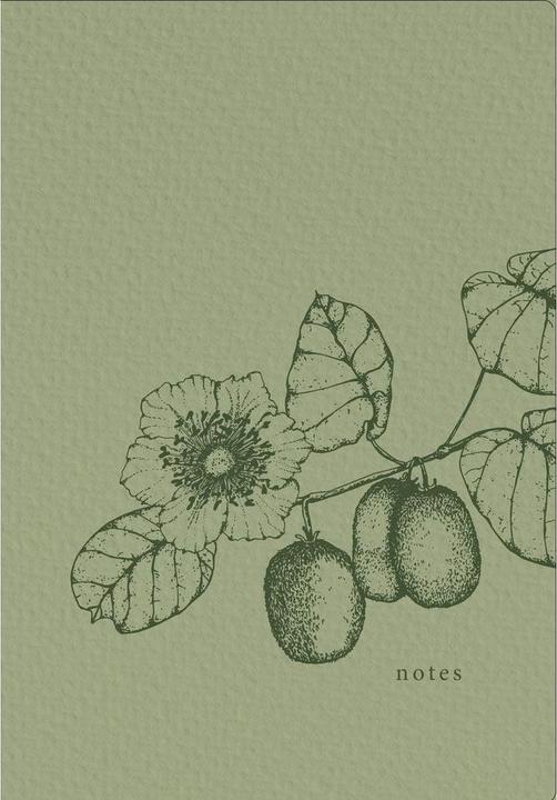 Kiwi blossom mono