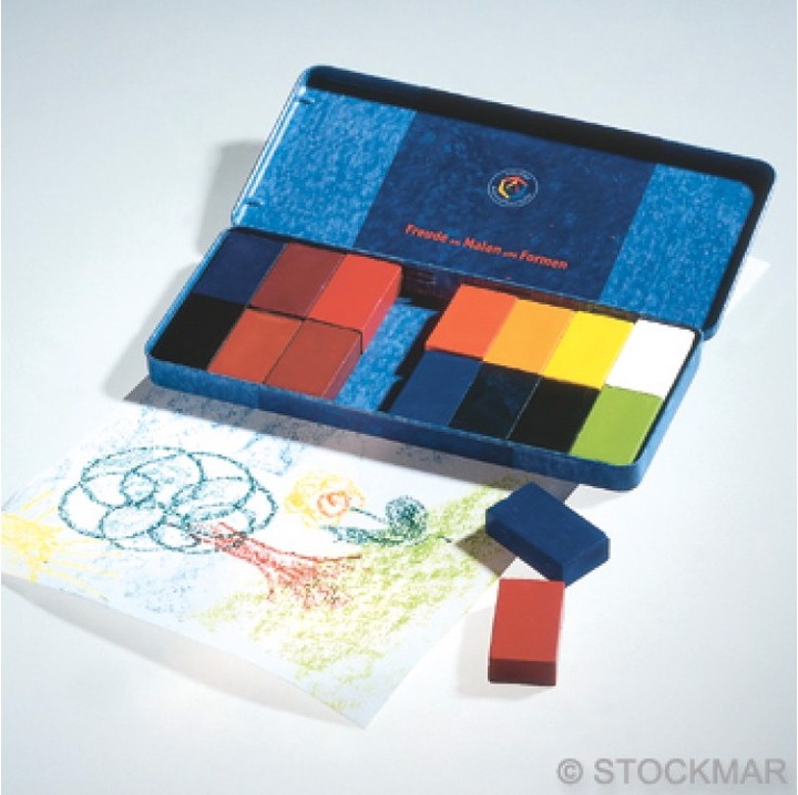 Produktbild Stockmar Wachsmalblock (Mehrfarbig, 16 x)