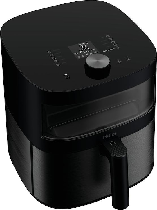 Immagine prodotto Haier Friggitrice ad aria I-Master Serie 5 Nero, Capacità 7 L, Range di temperatura 40°-200°, 9 in 1, Acce