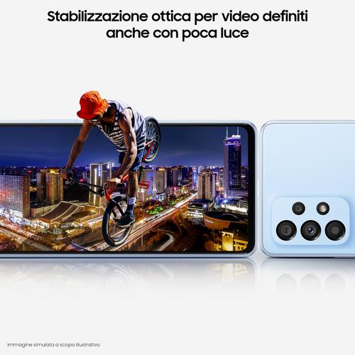 Actual product image Samsung Galaxy A53 5G (256 GB, Awesome Blue, 6.50", Dual SIM, 5G)
