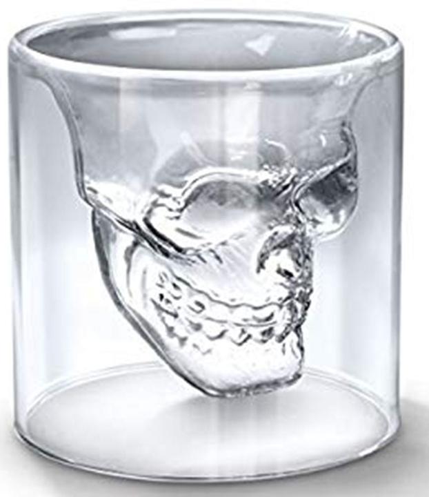 Immagine prodotto Winkee Bicchieri Skull Shot - 25ml, set da 4 (0.25 dl, 4 x)