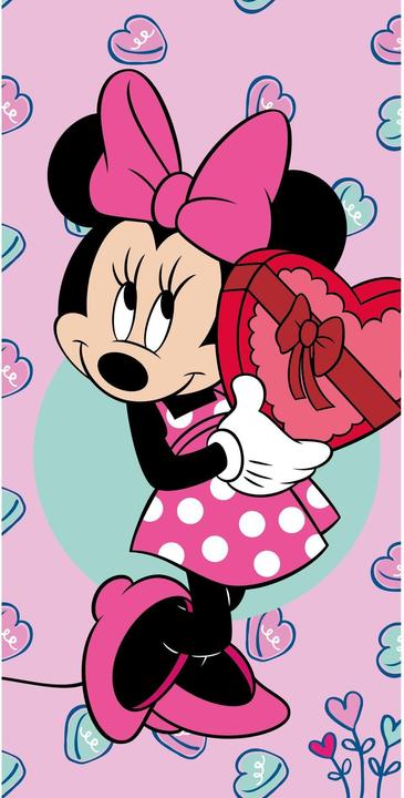 Jerry Baby-Badetuch Minnie Pink 70 x 140 cm
