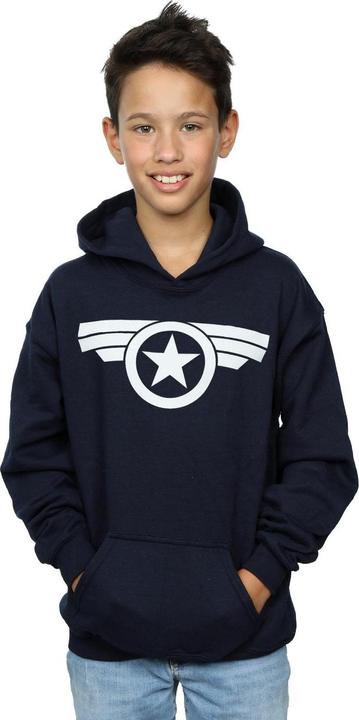 Immagine prodotto Felpa con cappuccio garçon Captain America Super Soldier (140, 146)