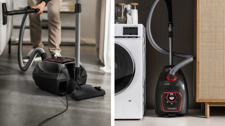 Image du produit Siemens Aspirateur avec sac, Z 7.0, Gris, VSZ7XTRM