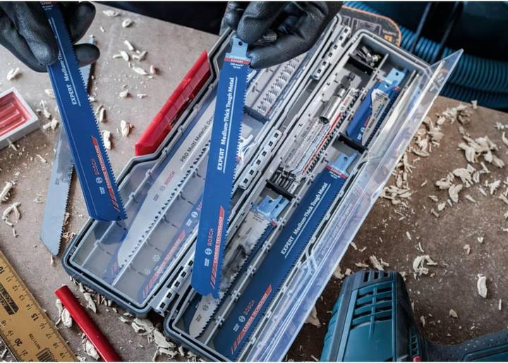 Produktbild Bosch Professional Zubehör PRO Tough Box Small für Zubehör, 43 x 87 x 210 mm