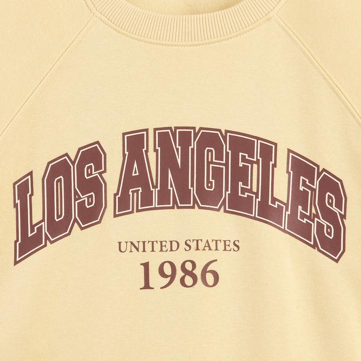 Produktbild La Redoute Collections Sweatshirt mit Rundhalsausschnitt aus Molton (140)