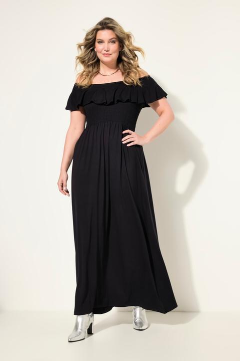 Actual product image Miamoda Carmen Neckline Maxi Dress (50)