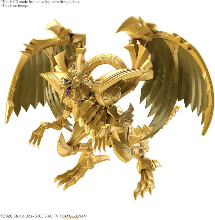 Produktbild Bandai YU-GI-OH! -Figure-rise stand. Amplified Winged dragon of Ra -Model Kit