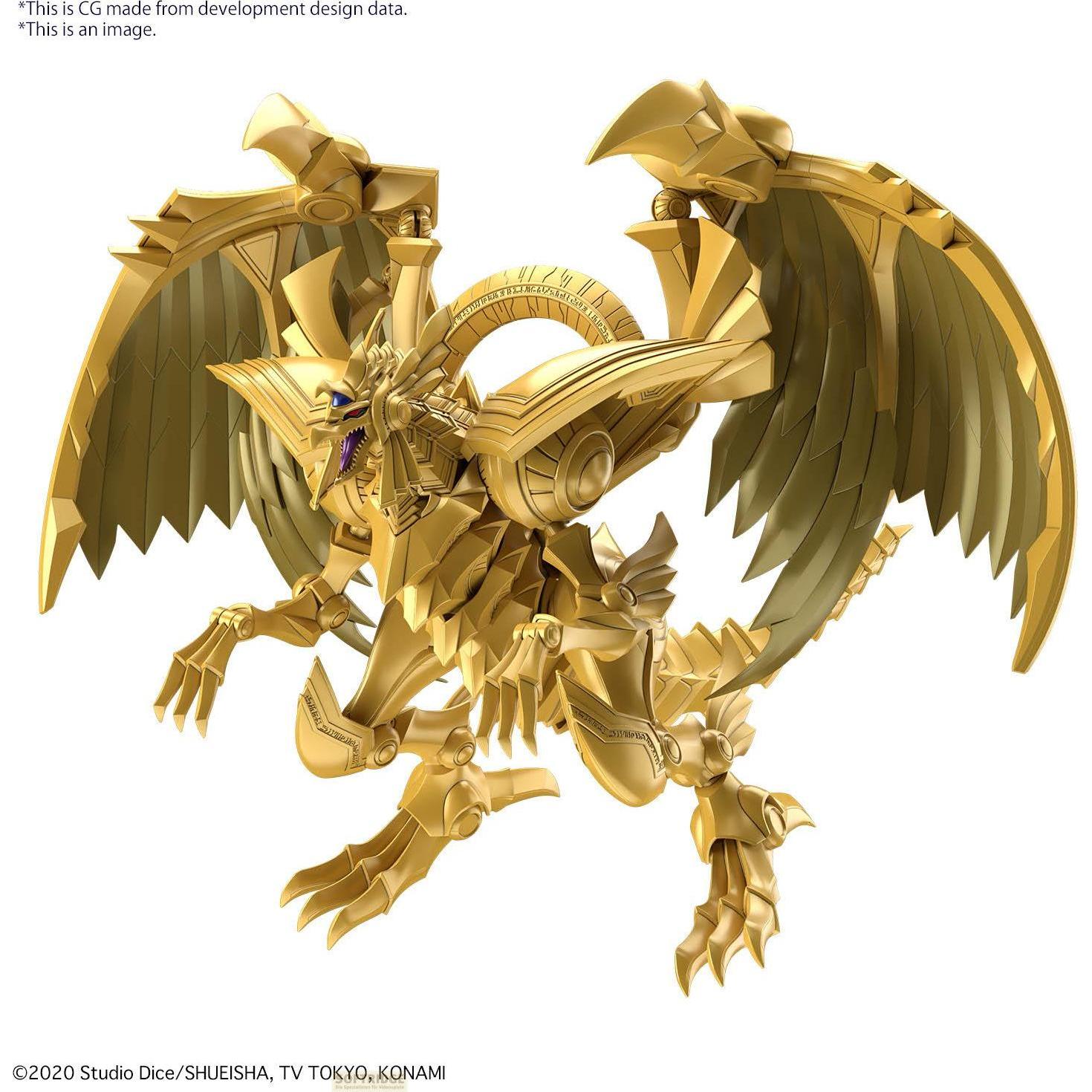 Bandai YU-GI-OH! -Figure-rise stand. Amplified Winged dragon of Ra -Model Kit