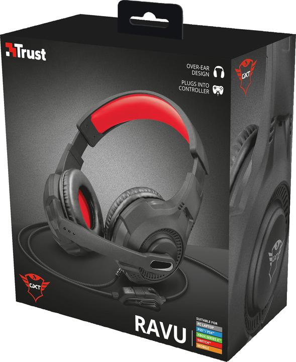 Image du produit Trust Casque d'écoute GXT 307 Ravu Gaming (Filaire)