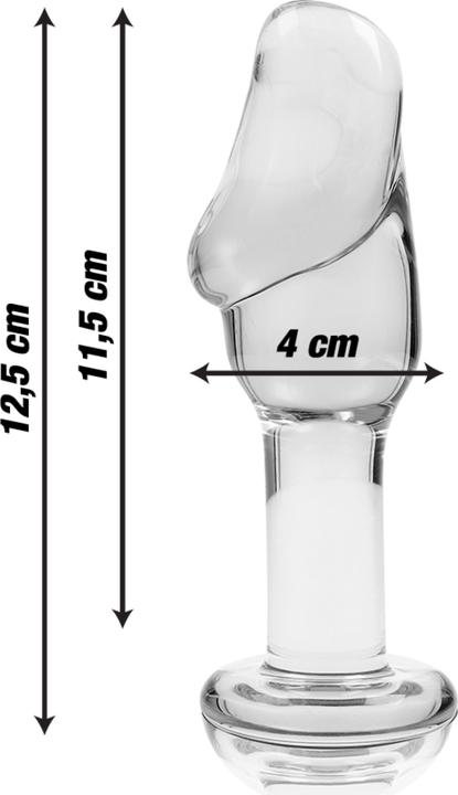 Image du produit Ibiza Nebula Series By ™ - Modèle 6 Plug Anal Verre Borosilicate 12,5 X 4 cm Clair