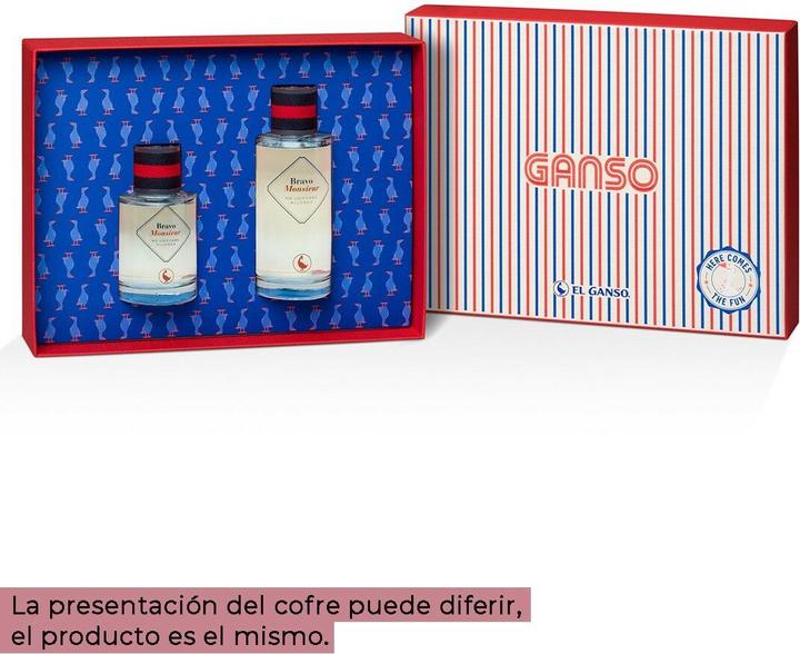 Actual product image El Ganso Bravo Monsieur et 125 Vap 75v (Perfume set)