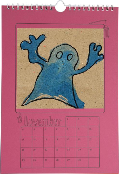 Immagine prodotto Betzold Bunte Bastelkalender, 5 Stück (A4)