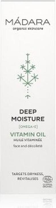 Immagine prodotto Madara OLIO DI VITAMINA DEEP MOISTURE - Rivitalizza la tua pelle con oli preziosi (50 ml, Olio viso)