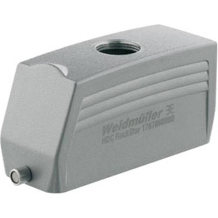 Weidmüller Alloggiamento del gommino Staffa longitudinale in alluminio IP66 1662630000, Accessori di elettronica + Alloggiamento, Grigio