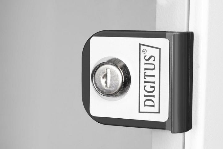 Produktbild Digitus 10" 12HE Wandgehäuse, SOHO PRO 591 x 316 x 298 mm, grau (12 HE, 10 Zoll Rack)