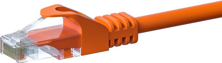 Produktbild Dsit CAT5e Netzwerkkabel, U/UTP, 1 meter, Orange, 100% Kupfer (UTP, CAT5e, 1 m)