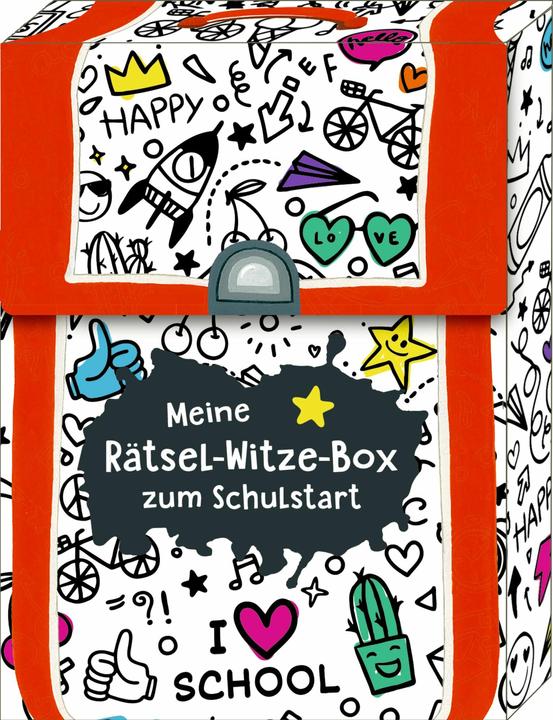 Actual product image Kartenbox - Meine Rätsel-Witze-Box zum (German, Helene Hillebrand, 2025)