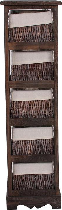 Produktbild JOHN316 Shabby Chic Kommode (25 x 28 x 90 cm)