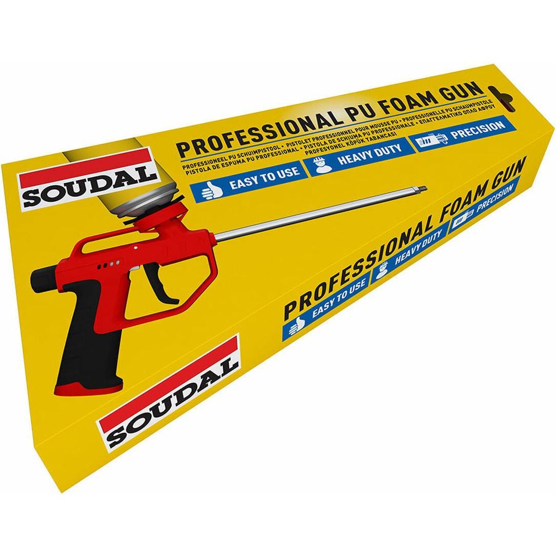 Soudal, Accessori per adesivi, Pistola a spruzzo per schiuma 137930 Poliuretano