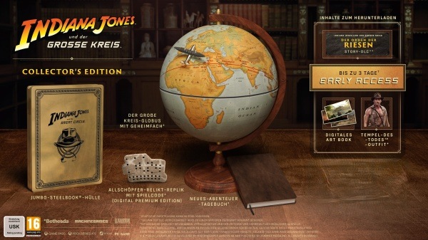 Produktbild Bethesda Indiana Jones und der grosse Kreis Collector's Edition (Xbox Series X, DE)