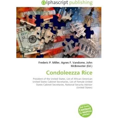 Condoleezza Rice, Fachbücher
