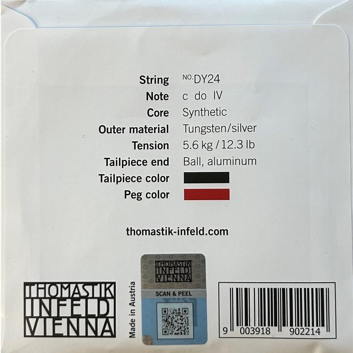 Actual product image Thomastik Dynamo DY24 C viola string (Viola)