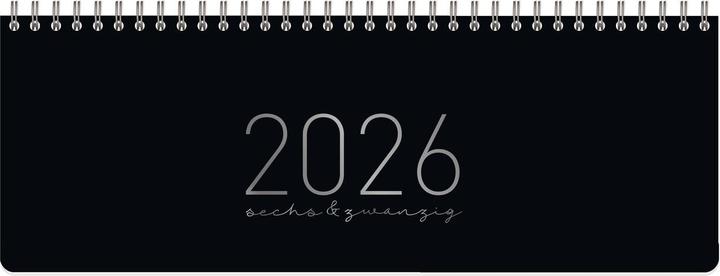 Tischkalender'BlackEdition'2026 (Hardcover, German)