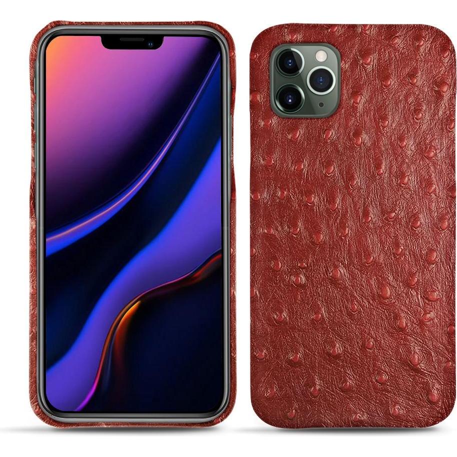 Noreve Lederschutzhülle (Apple iPhone 11 Pro), Smartphone Hülle, Rot