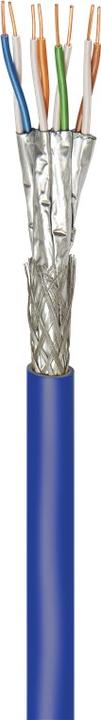 Produktbild Goobay CAT 7A Netzwerkkabel, S/FTP PiMF, blau (S/FTP, PiMF, CAT7a, 50 m)