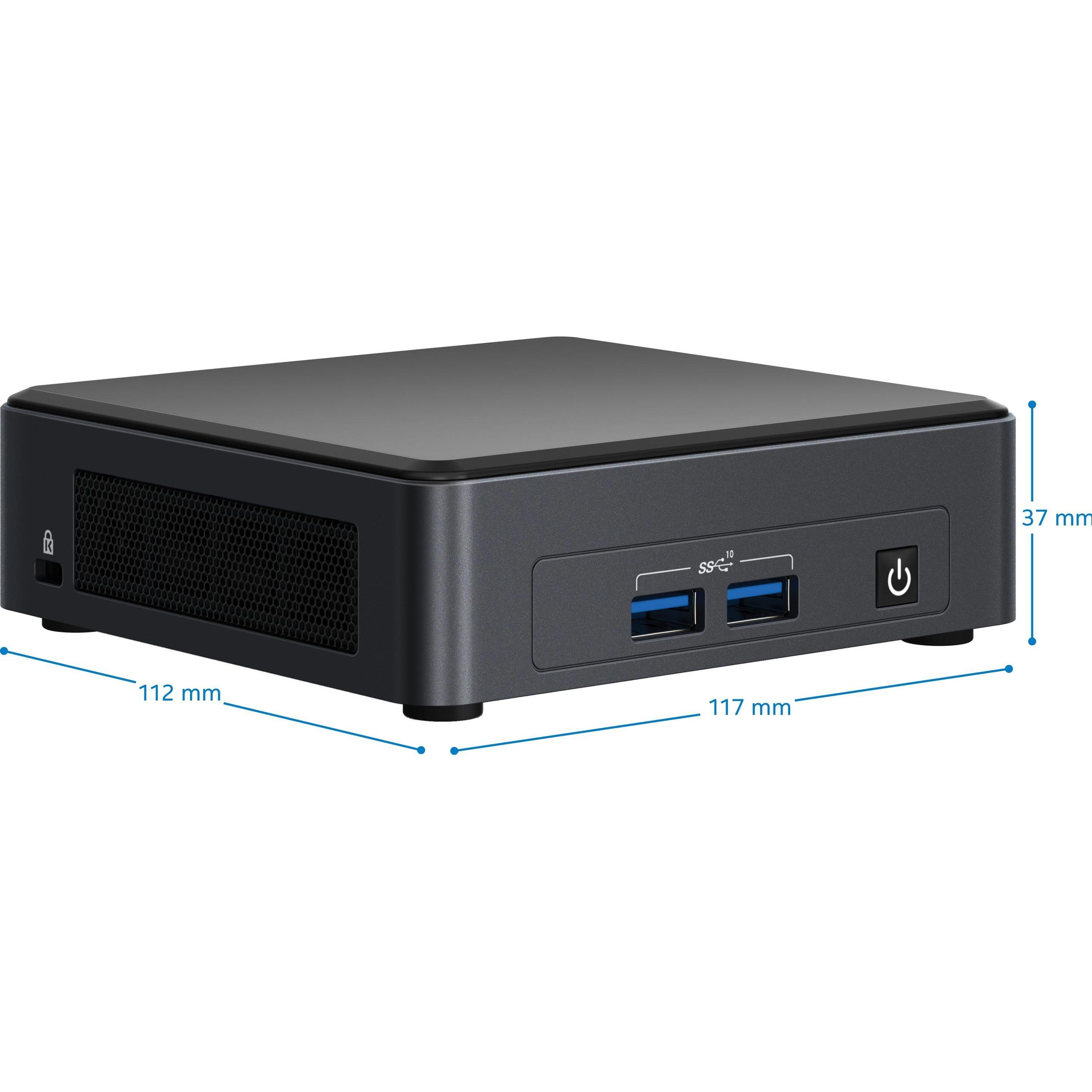 Intel NUC11TNKi5 (Intel Core i5-1135G7), Barebone