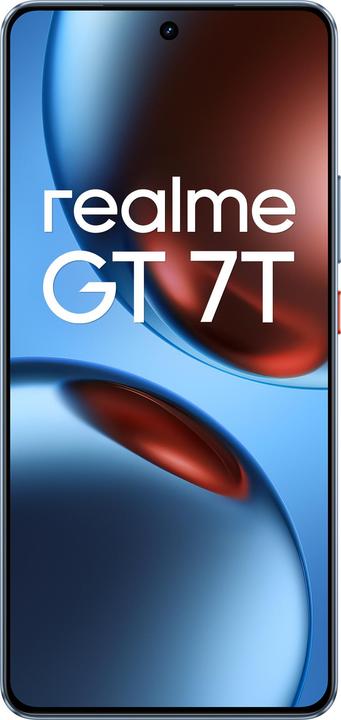 Actual product image realme GT 7T (256 GB, IceSense Blue, 6.80", Dual SIM, 5G)