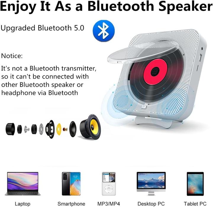 Produktbild Adirigo CD-Player mit Bluetooth