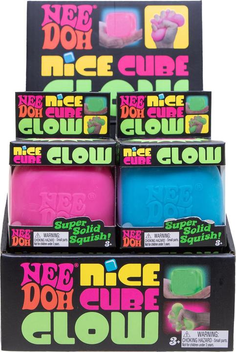 Productafbeelding NeeDoh Nice Cube Glow Fidget Toy