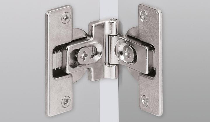 Actual product image Hettich Folding door hinge to screw on, 180 degrees