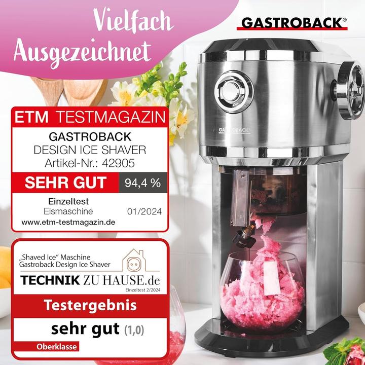 Produktbild Gastroback Eiszerkleinerer