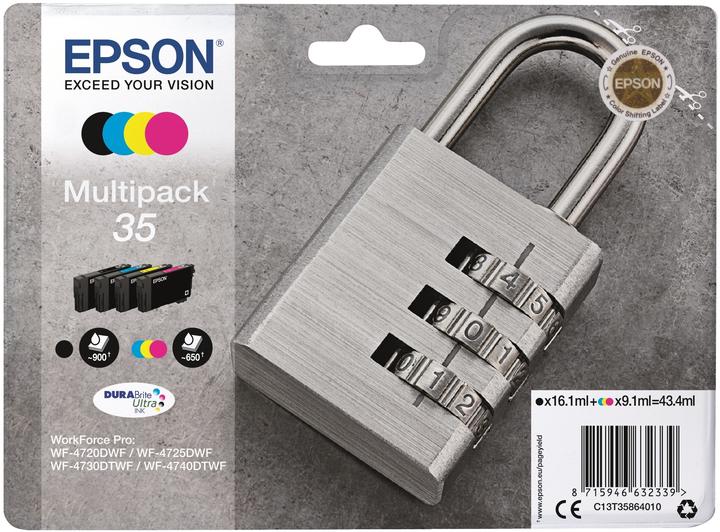 Image du produit Epson 35 DuraBrite Ultra Multipack (M, C, Y, CF)