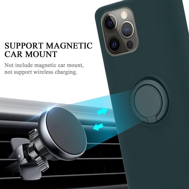Actual product image Cadorabo TPU Liquid Ring Silicone Case Cover (Apple iPhone 13)